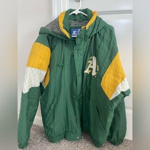 Vintage Oakland A’s Starter Jacket size XL